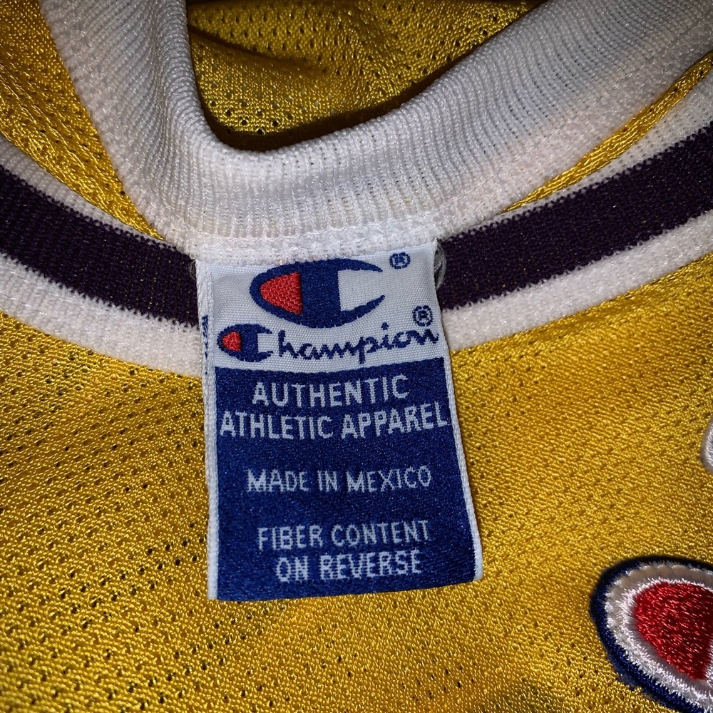VINTAGE KOBE BRYANT CHAMPION JERSEY - Picture 5 of 6